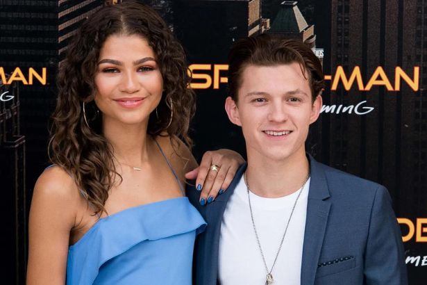 Zendaya and Tom Holland