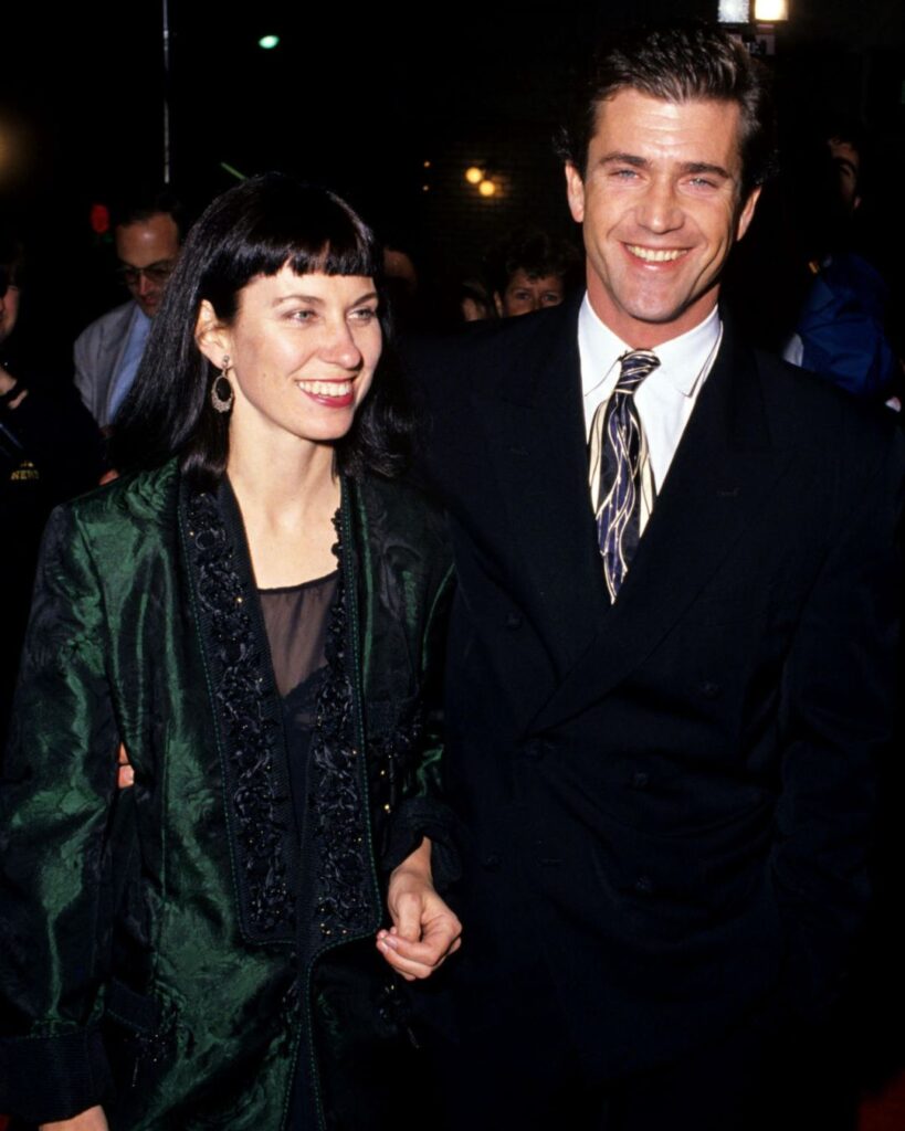 Mel Gibson and Robyn Moore