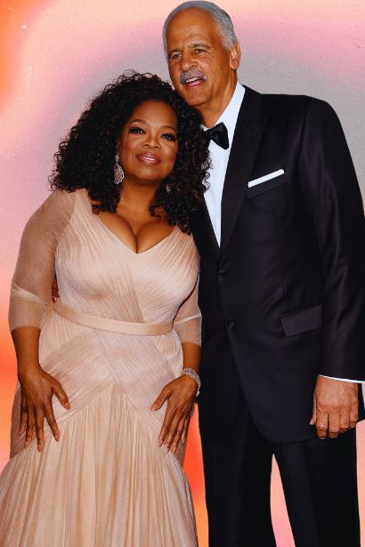 Oprah Winfrey and Stedman Graham