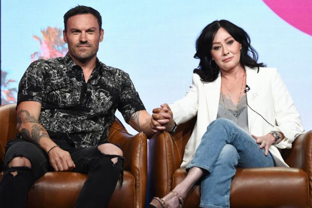 Shannen Doherty and Brian Austin Green