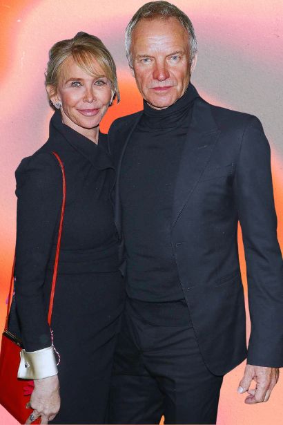 Sting and Trudie Styler