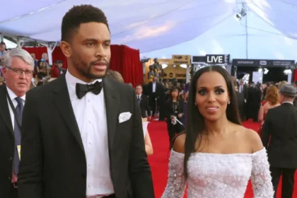 Kerry Washington and Nnamdi Asomugha (2)