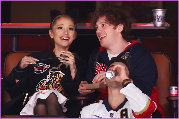 Ariana Grande and Ethan Slater Blossoming Romance at Stanley Cup Final