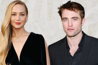 Robert Pattinson and Jennifer Lawrence