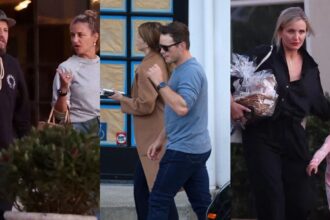 Cameron Diaz 52nd Birthday with Benji Madden, Chris Pratt, and Katherine Schwarzenegger