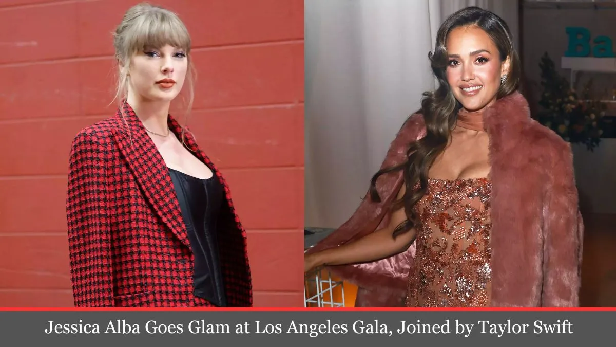 Jessica Alba Goes Glam at Los Angeles Gala, Joined by Taylor Swift, Shawn Mendes