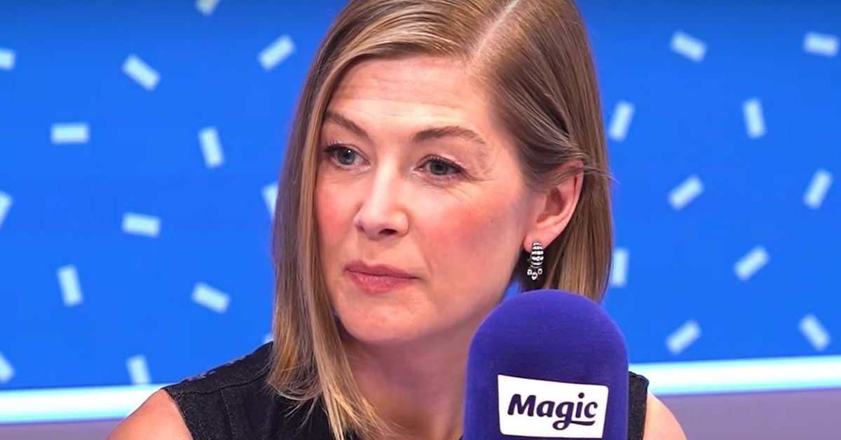 Rosamund Pike reveals she was 'punched in the face' during terrifying mugging incident while on the phone to her mum