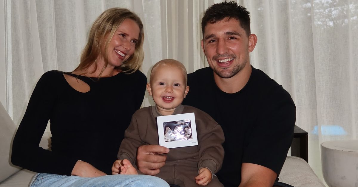 Victor Radley baby: NRL star's fiancée Taylah Cratchley pregnant with second child, couple reveal gender