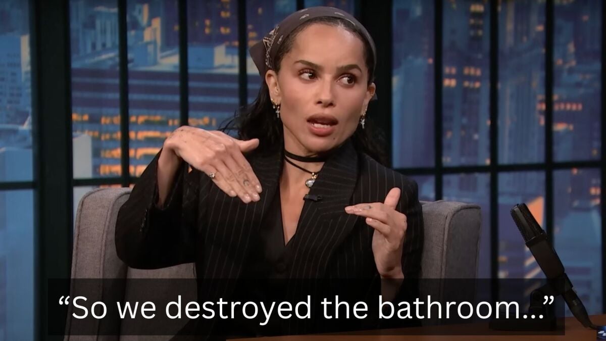 Zoë Kravitz tells a wild story about nearly losing a snake in Taylor Swift's house