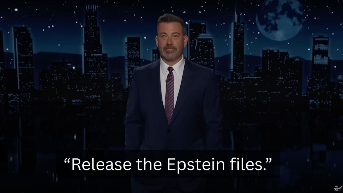 Jimmy Kimmel has a blunt response to Trump ranting about the 'Epstein hoax'