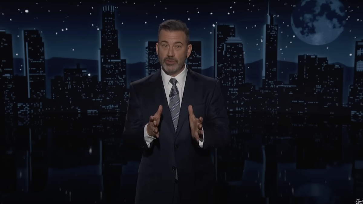 Jimmy Kimmel presents his own damning research into Trump and Epstein