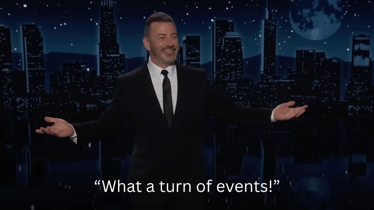 Jimmy Kimmel gleefully mocks Trump's enthusiastic reaction to meeting Mamdani